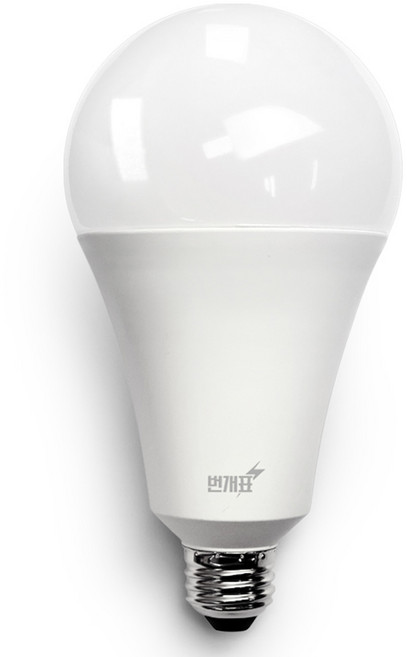 번개표 LED 전구 20W, 전구색, 1개