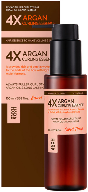 하라즈 4X 아르간 컬링 에센스 스윗플로럴, 100ml, 1개