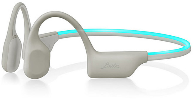 브리츠 오픈형 골전도 블루투스 이어폰, BZ-BONEX7, 아이보리