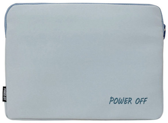 Winiz 簡約字母筆電收納包 保護套, 1個, 藍色(WZFLP172-BL13)