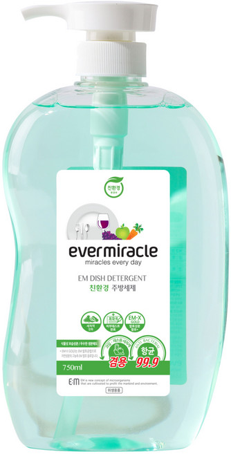 에버미라클 EM 주방세제, 750ml, 1개