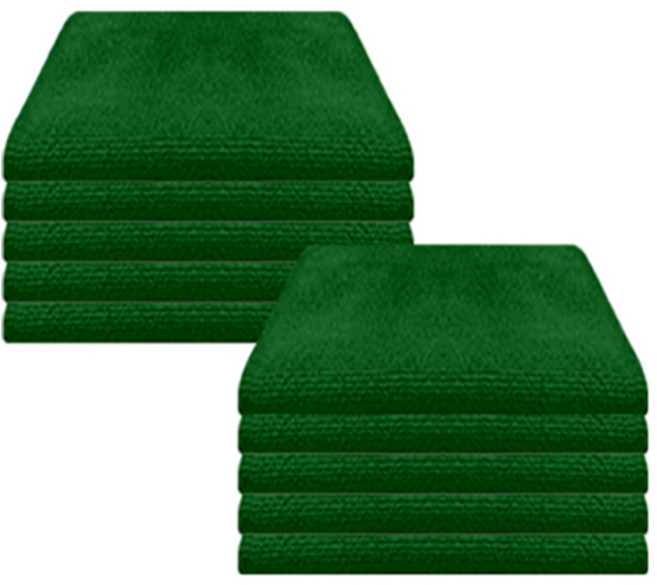 월드크린 멀티플 극세사 행주 중형 그린, 10개