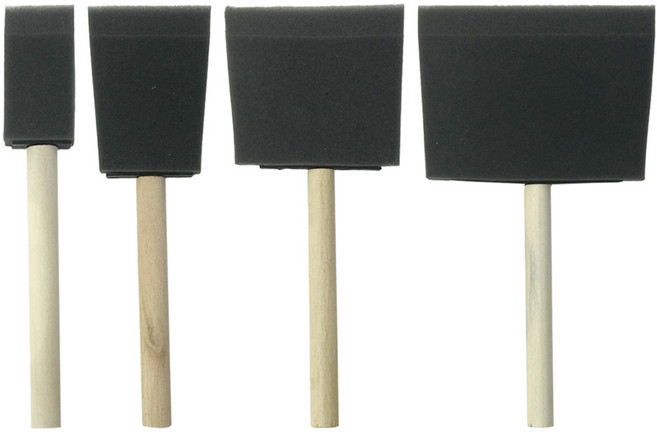 월드크린 폼브러쉬 4종 세트, 1세트