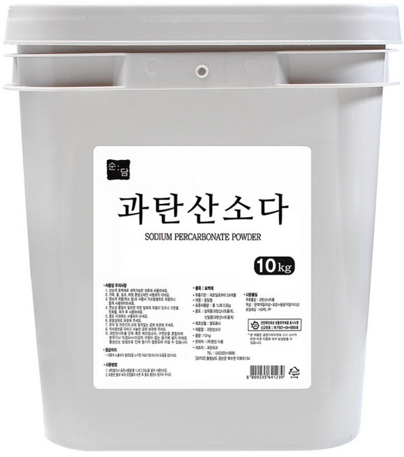 순담 과탄산소다, 1개, 10kg