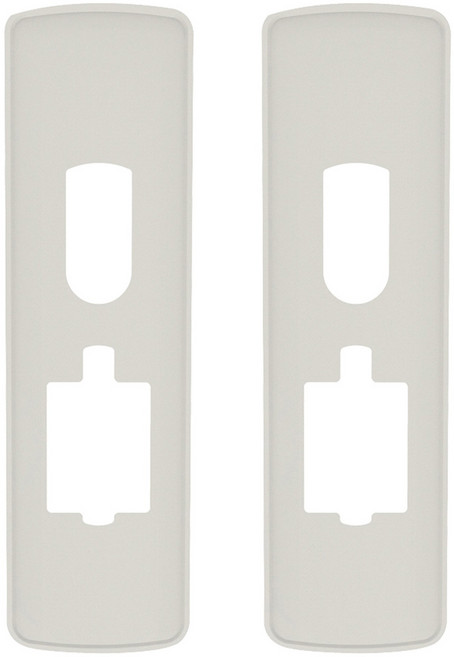 Milre 美樂 免鑽孔門鎖加固板, 加固板 (免鑽孔/主鎖專用), 2個