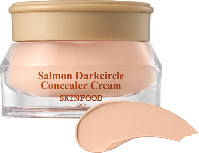 스킨푸드 연어 다크서클 컨실러 크림 10g, 1개, 2호 살몬 베이지
