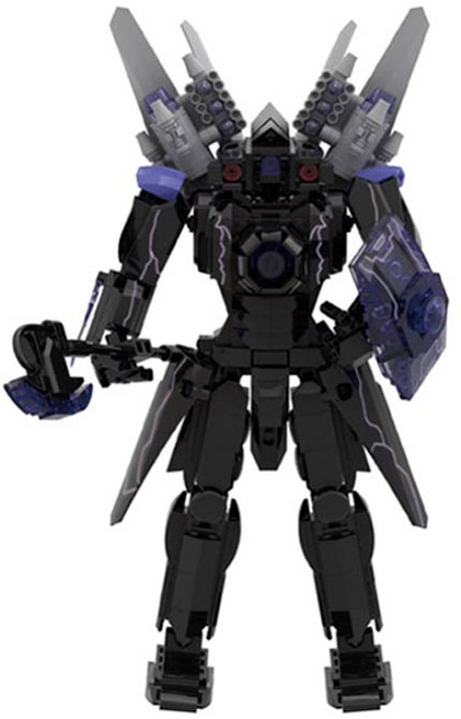 아이끌레 리얼 스키비디 토일렛 호환블록, 50업그레이드타카맨버전2, 1개