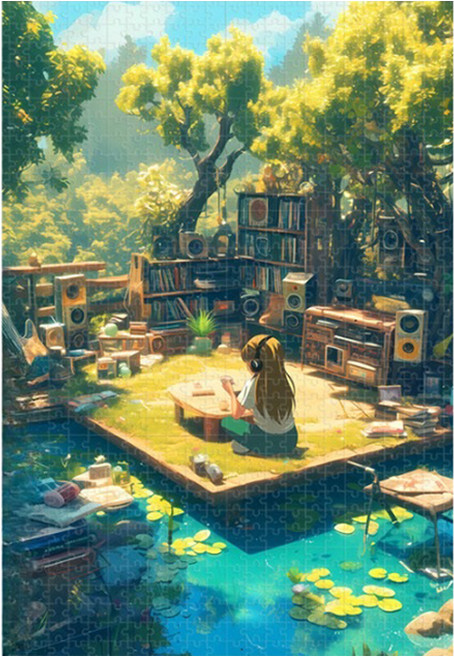 풍경 조합 퍼즐, 1000피스, 상품11, 1개