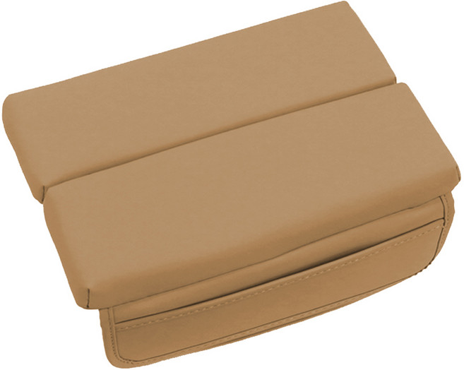 엠노블 차량용 팔걸이 콘솔쿠션 양문형, 새들브라운, 1개