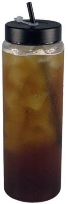 통캔시머 투명 보틀 빨대캡, 54개, 1L, 1개입