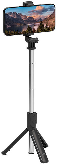 엑토 초경량 블루투스 스마트폰 셀카봉 삼각대, MPM-14, 1개