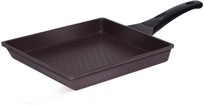 오퇴르 시어터 주물 오믈렛 계란말이사각팬, 1개, 25cm