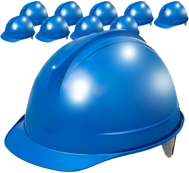 동명 투구형 안전모 DMS-1001F, 블루, 10개