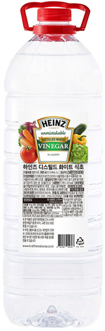 하인즈 디스틸드 화이트 식초, 3.785L, 1개