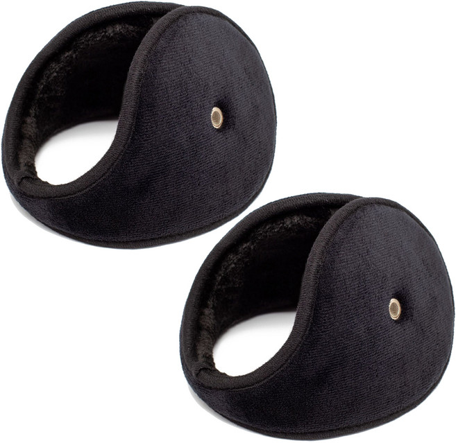 오엠티 방한 왕 귀마개, 블랙