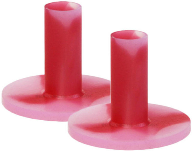 소니오 물감패턴 부드러운 실내 연습 골프티, 01 로즈레드, 2개