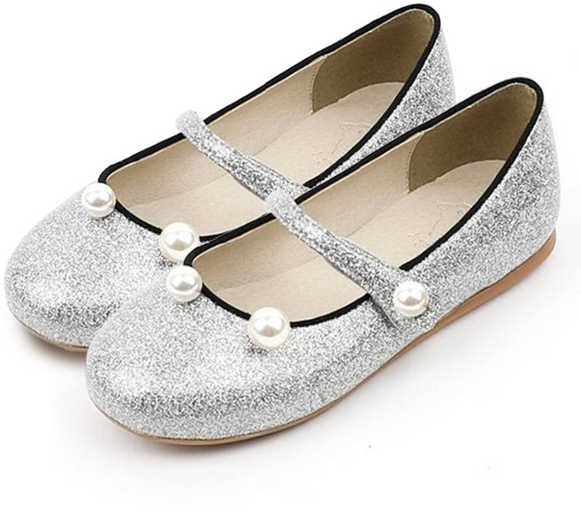 앙뉴 여아용 펄스 구두