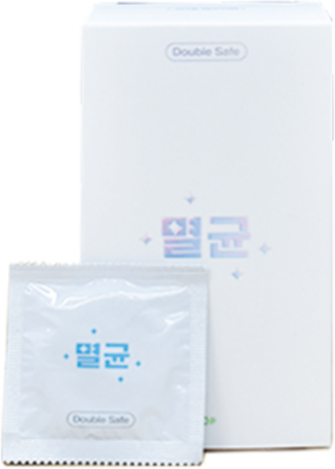 더블세이프 멸균 초박형 콘돔, 30개입, 1개