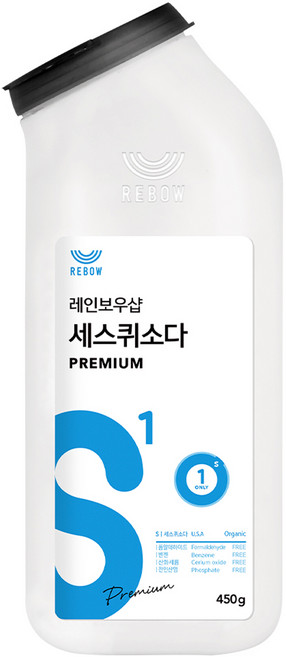 레인보우샵 세스퀴소다 프리미엄 톡톡이 주방세제, 450g, 1개