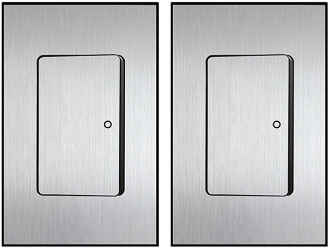 보에담 스위치 1구 1로, 2개