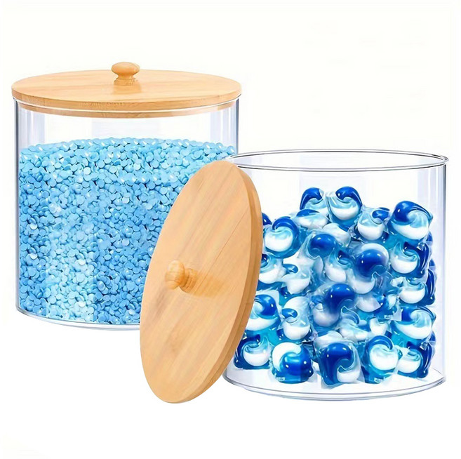 원이네 원형 세제 보관함, L, 1개