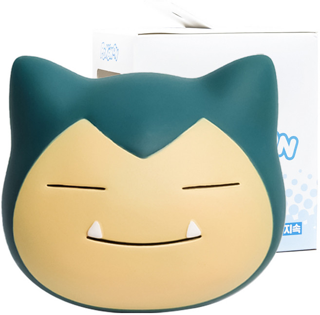 벨르아망 포켓몬 잠만보 빅페이스 리필형 차량용 방향제, 1개, 블랙베리 앤 베이