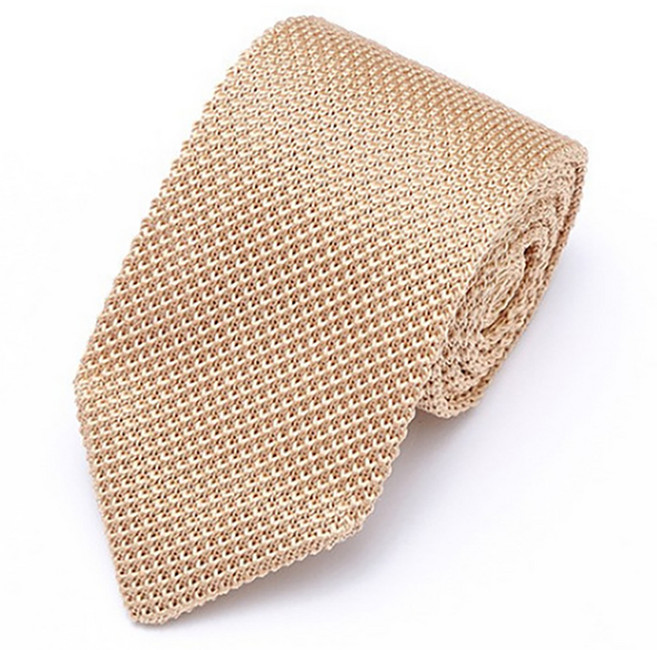 어바웃타이 솔리드 컬러 탄력있는 니트 넥타이 TSP1359