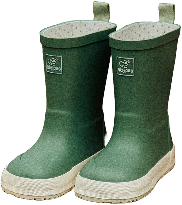 아띠빠스 아동용 가벼운 논슬립 레인부츠