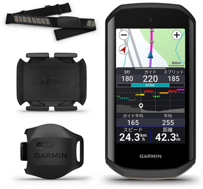 가민 사이클링 엣지 1050 Bundle GPS 속도계, 혼합색상, 1개