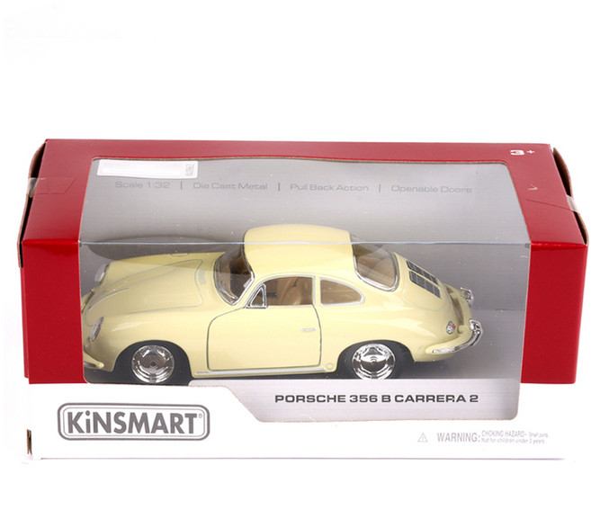 킨스마트 포르쉐 356B 카레라2 완구 KT5398, 아이보리, 1개