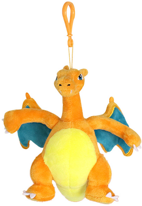 PoKeMoN 寶可夢 噴火龍絨毛娃娃, 13cm, 混合色, 1個