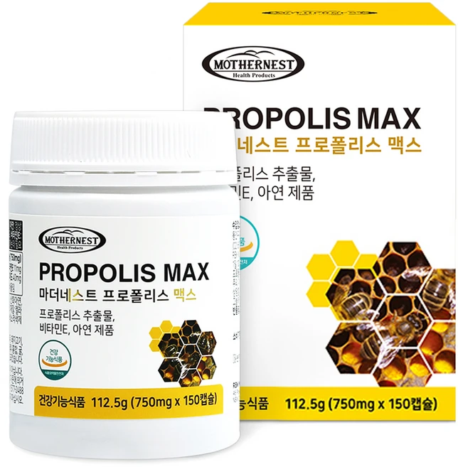 마더네스트 프로폴리스 맥스, 150정, 1개 - 쿠팡