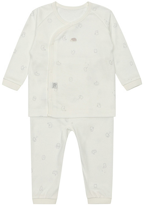 타티네쇼콜라 아동용 UL 헷지 텐셀 상하의 세트