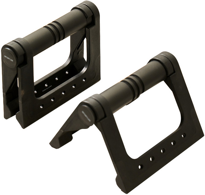 스포틀러 폴딩 푸쉬업바 2p, 블랙