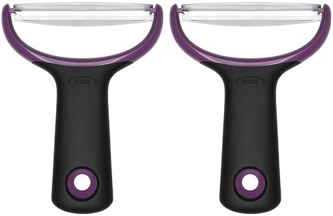 옥소 굿그립 프렙 양배추 필러 감자칼, 혼합색상, 2개