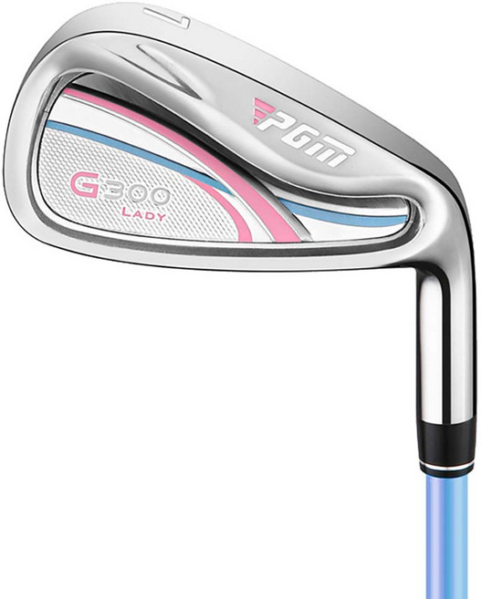PGM Golf 女用高爾夫碳纖維7號鐵桿 藍色 G300, L, 34度