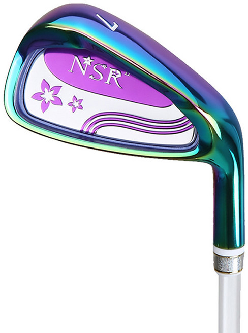 PGM Golf 女用高爾夫炫彩碳纖維NSR2 7號鐵桿 TIG026, 30度, L