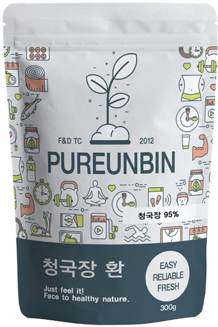 푸른빈 청국장 환, 1개, 300g