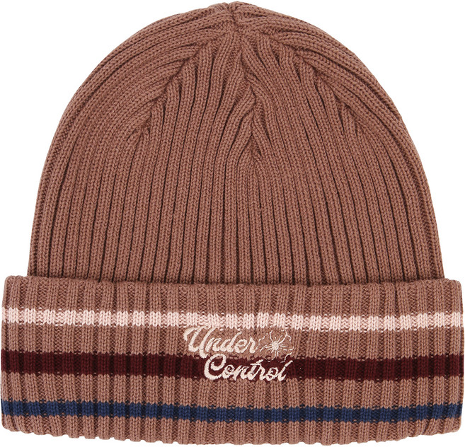 Undercontrol BEANIE FLORAL SCRIPT M STRIPE 帽子