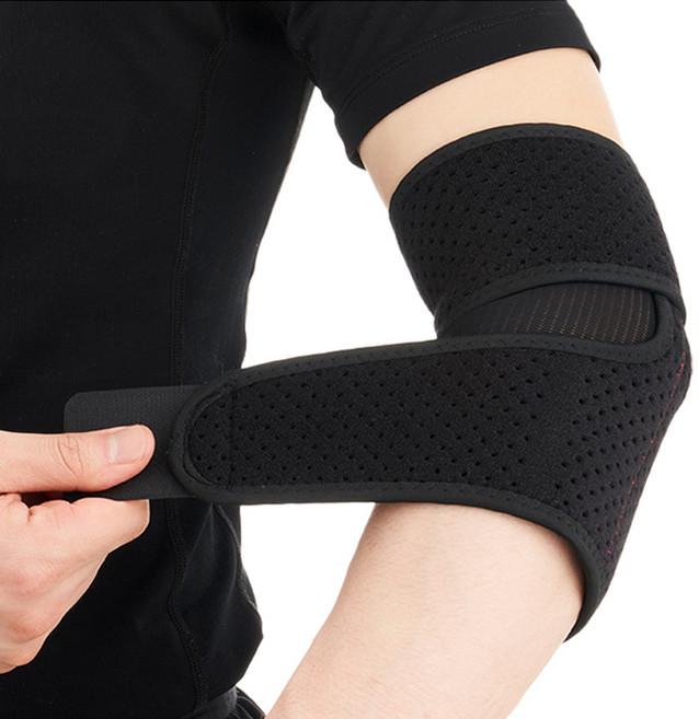 바디공식 2중 압박 고정 밴드 팔꿈치 보호대, 1개