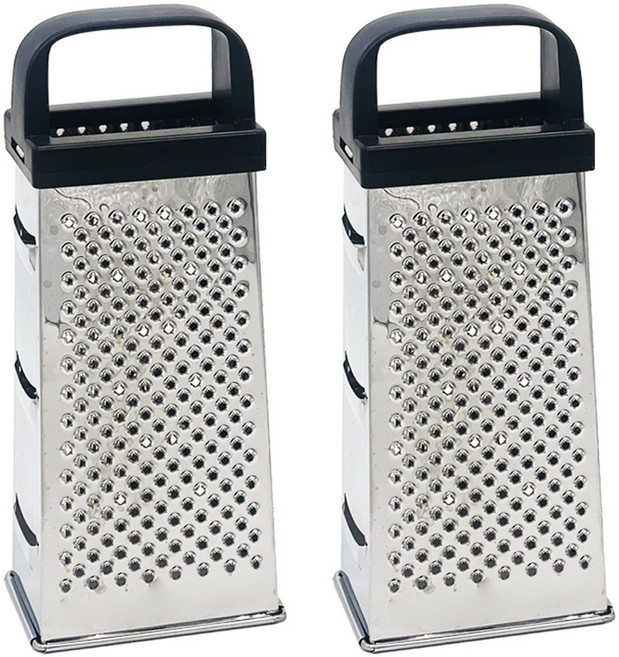 영수산업카멜 사면 강판 스텐 치즈 그레이터 스탠딩형, 혼합색상, 2개