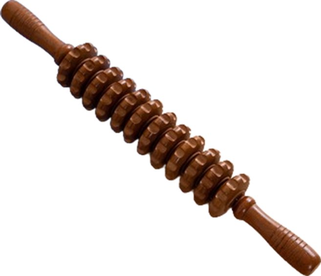 모두의시작 원목 나무 마사지 롤러, 스타일5, 1개