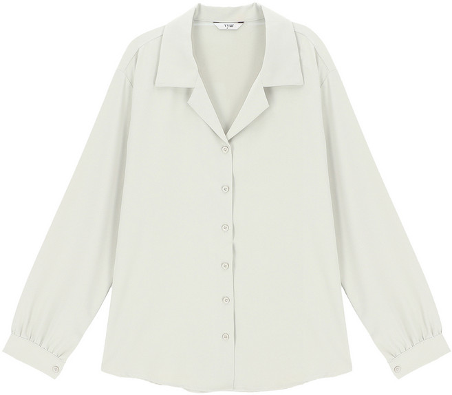 뷰어 소프트 베이직 셔츠 블라우스 ZNBLO201