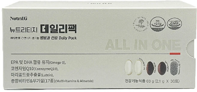 뉴트리티지 데일리팩 63g, 1개, 30회분 - 쿠팡