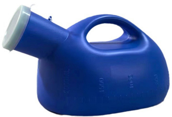 조인메이드 남성용 간이 휴대용 소변통, 블루, 1개