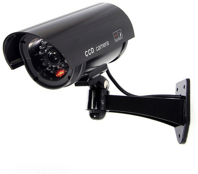 Tree 가드온 LED 모형 안전 방범용 가짜 감시카메라, 1개