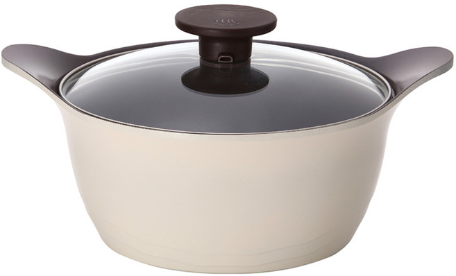 PN풍년 마레 밀크 냄비, 24cm, 크림, 1개