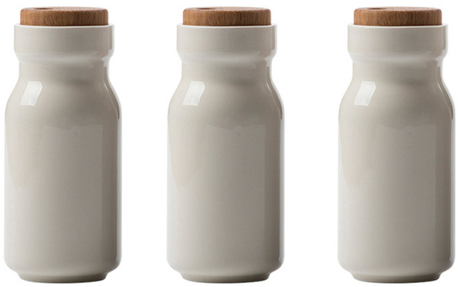 탁가온 양념통 화이트 L, 3개, 단품