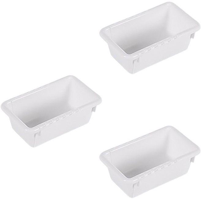 블럭마트 주방 서랍 길이조절 식기 정리함 소형, 3개