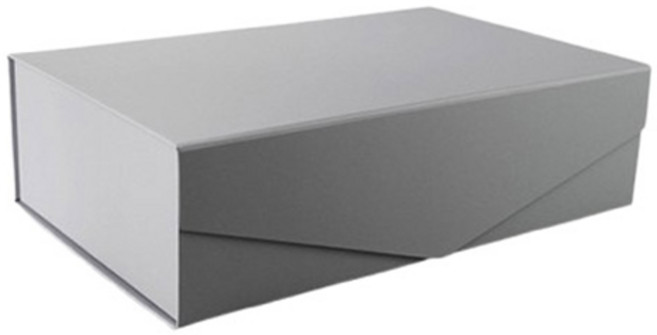 이홈베이킹 튼튼한 접이식 자석상자 대, 연그레이, 1개